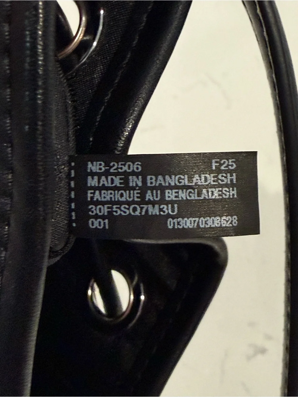 Michael Kors Black Leather Bucket Bag with Silver Hardware and Strap